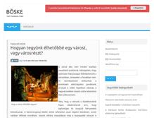 Tablet Screenshot of boske.hu