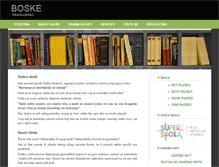 Tablet Screenshot of boske.rs